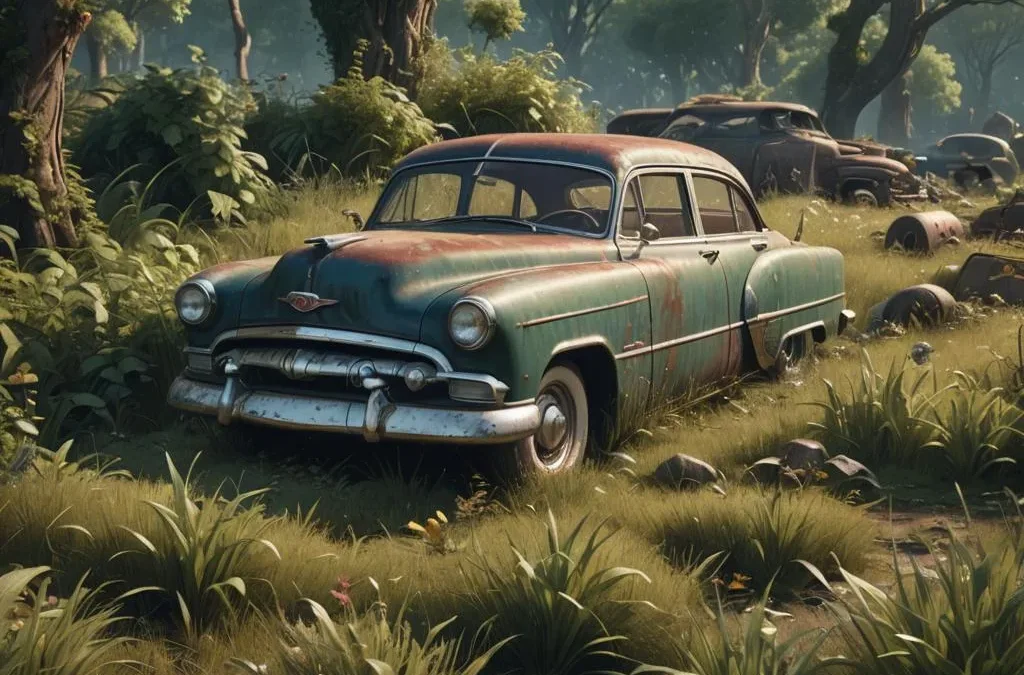 The Creepy Old Car Beyond the Fence: Childhood Fears and a Fictional Twist