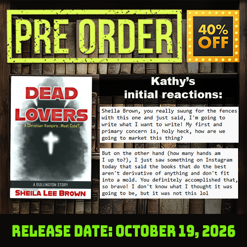 Dead Lovers Pre-Order Dead Lovers, the latest book from Sheila Lee Brown is available for pre-order.